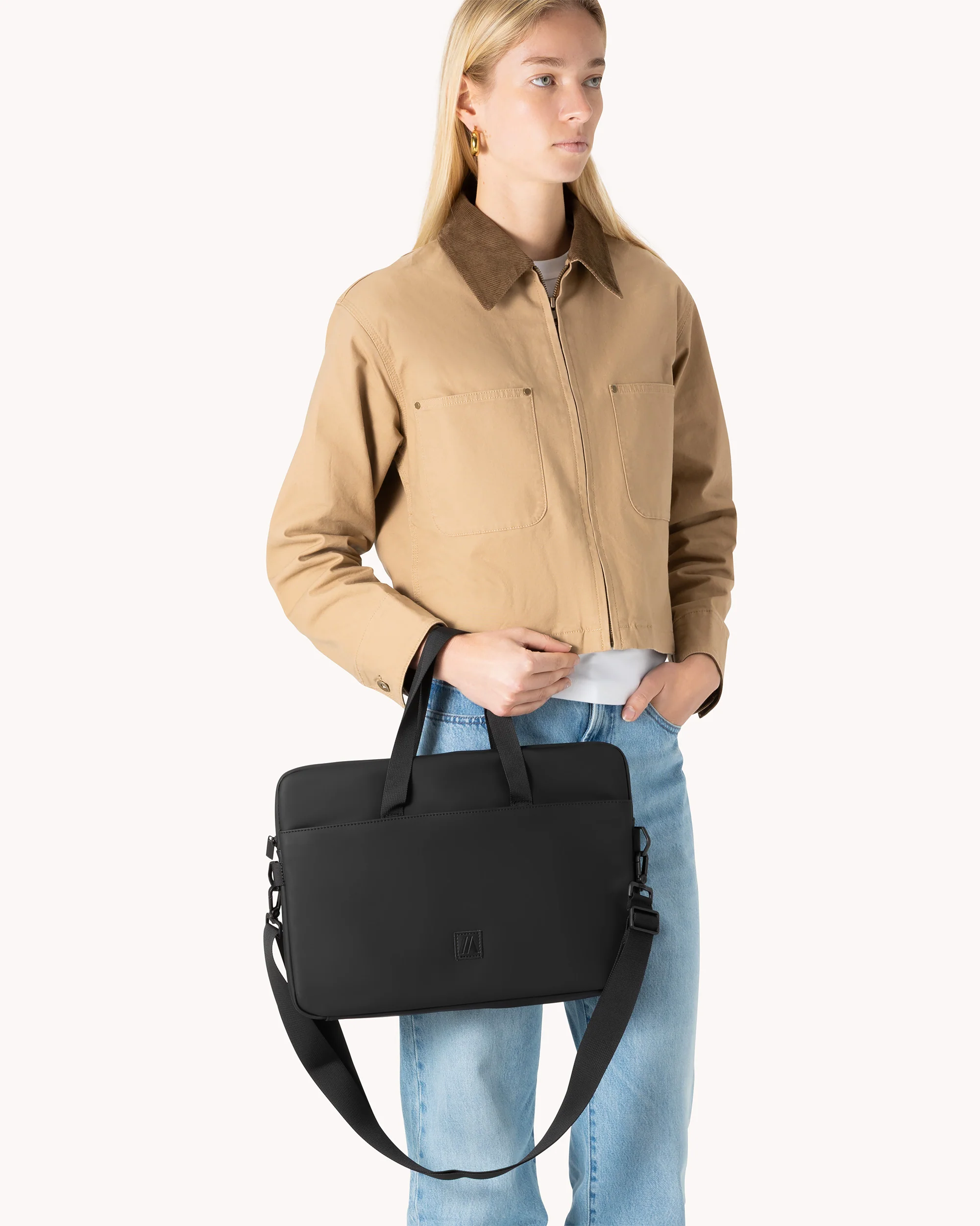 Laptop Bag 15 Inch - Matt Black - Image 5