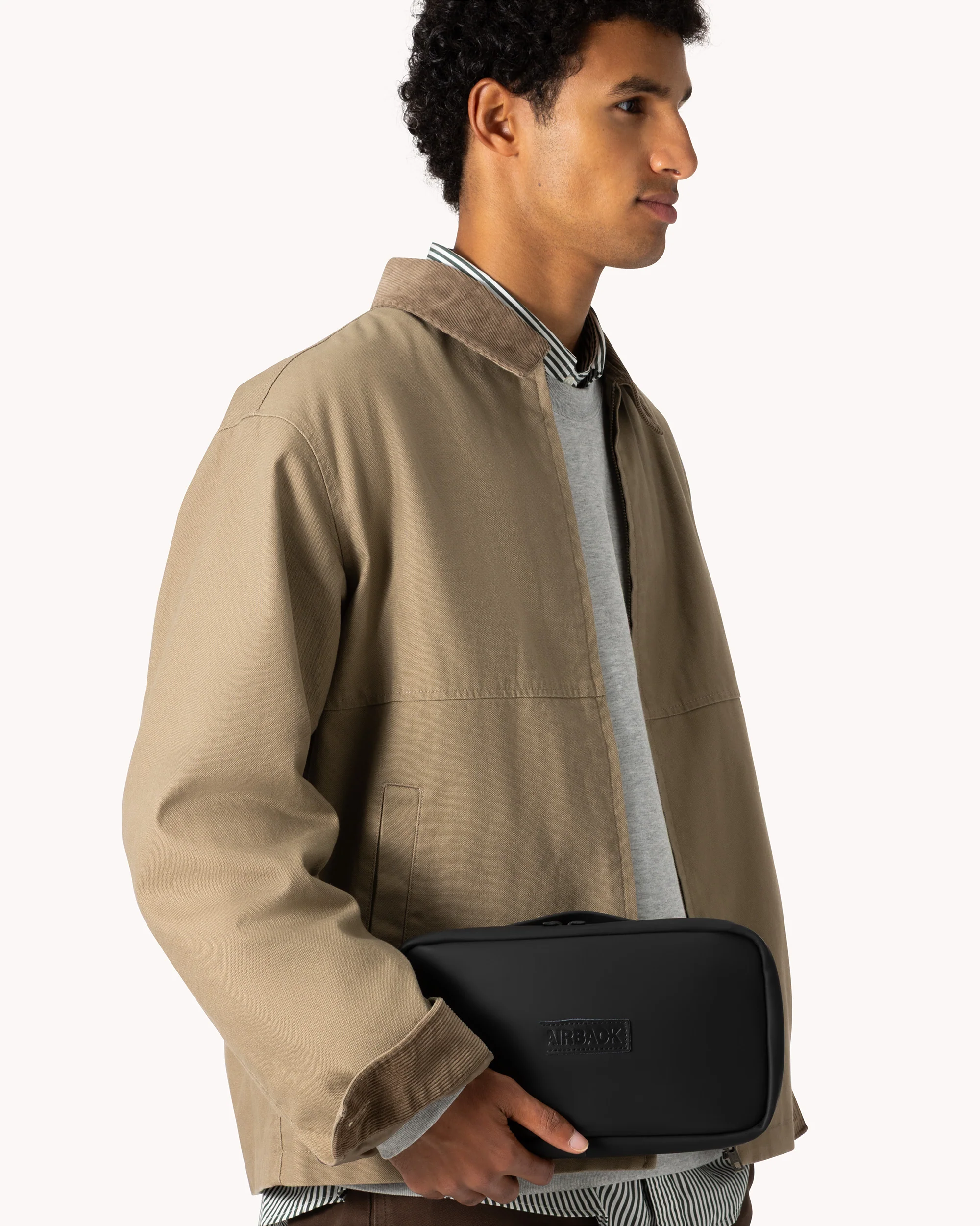 Toiletry Bag - Matt Black - Image 4