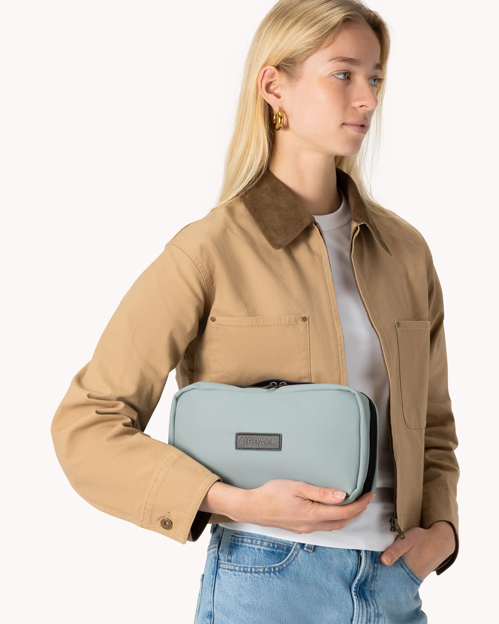 Toiletry Bag - Ash Grey - Image 4